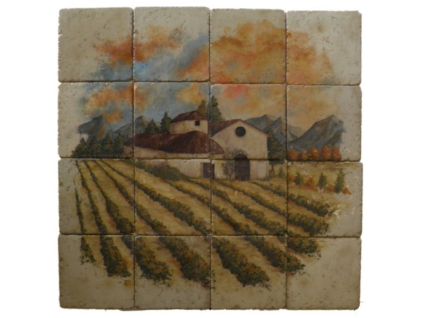 Παράσταση Ντεκόρ Τζουμέρκα Από Πλακάκια Χειροποίητα