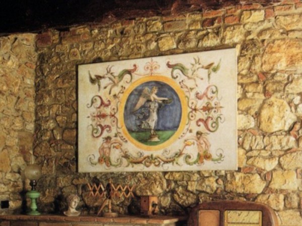 Πέτρινος Τραβερτίνο Πίνακας Χειροποίητος Ήρα Και Αθηνά