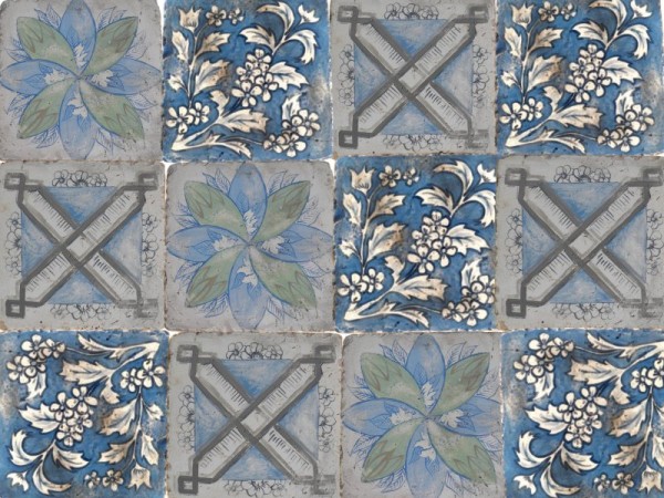 Vintage Παλαιωμένα Πλακάκια Χειροποίητα Σχέδια Κλασικά