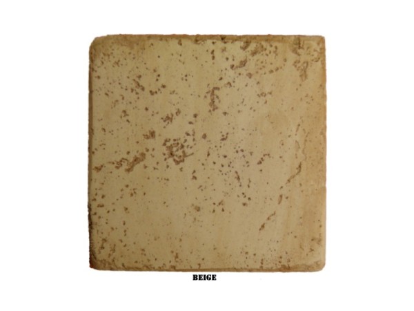 Χειροποίητα πλακάκια τραβερτίνο φυσικές αποχρώσεις 9,6 χ 9,6 cm