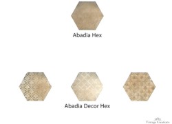 Εξάγωνα Πλακάκια Πατώματος Abadia Hex 