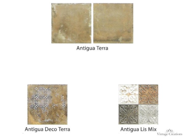 Antigua πλακάκια mix δαπέδου τοίχου 