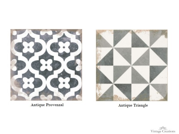 Antique πλακάκια retro διακοσμητικά