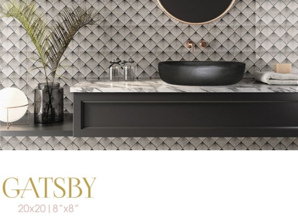 Πλακάκια Κλασικά Σχέδια Τοίχου Gatsby. 