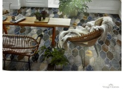 Vintage Πλακίδια Σατινέ Τοίχων Δαπέδων Dorne