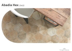 Εξάγωνα Πλακάκια Πατώματος Abadia Hex 