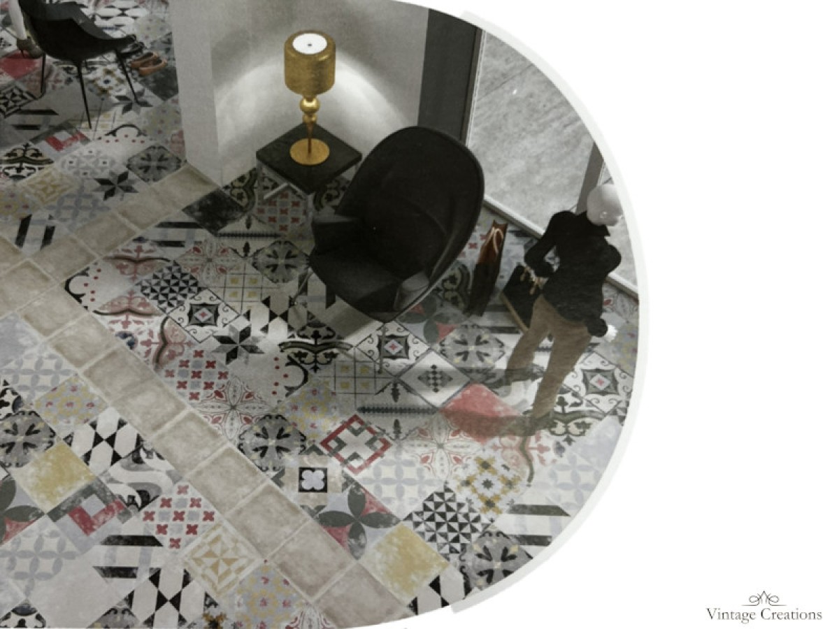 Τοίχο Δαπέδου antique  Πλακάκια Heritage