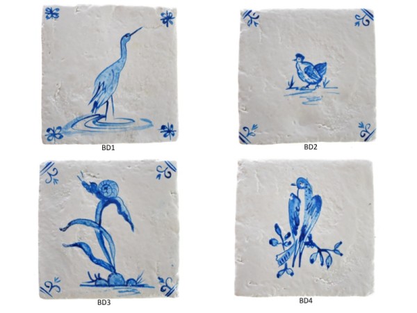 Blue Design Χειροποίητα Πλακάκια Τραβερτίνο Mix Σχέδια Κλασικά