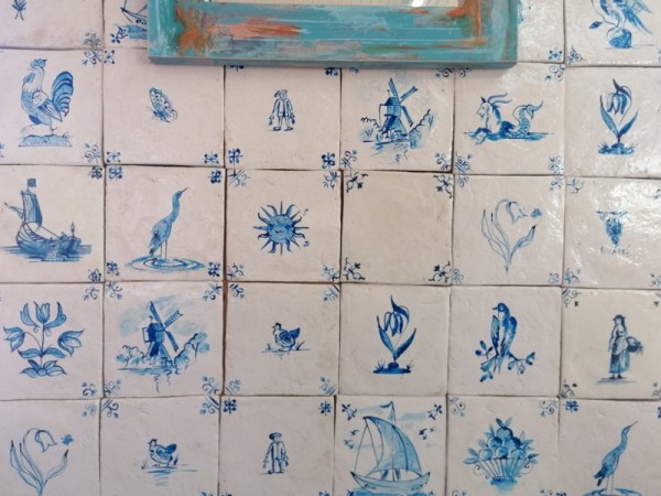 Blue Design Χειροποίητα Πλακάκια Τραβερτίνο Mix Σχέδια Κλασικά