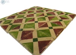 Κουζίνας Μπάνιου Μοτίβο Χειροποίητα Τραβερτίνο Πλακάκια Μύκονος