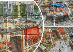 Kitchen Tiles Traditional Painting Antique Old Neighborhood