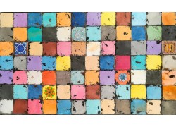 Μιξ Χειροποίητα Πλακάκια Παλαιωμένα Μύκονος  Retro