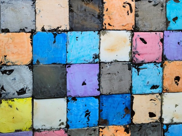 Μιξ Χειροποίητα Πλακάκια Παλαιωμένα Μύκονος  Retro