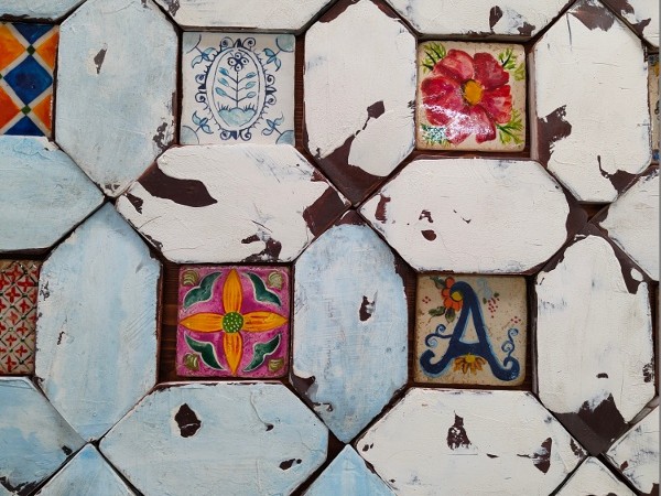 Μοναστηριακά Τύπου Πλακίδια Χειροποίητα Σειρά Νέδα