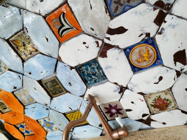 Μοναστηριακά Τύπου Πλακίδια Χειροποίητα Σειρά Νέδα