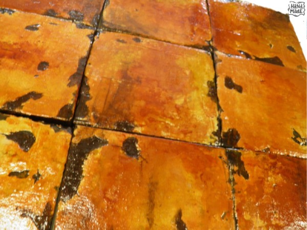 Παλαιού Τύπου Τραβερτίνο Πλακάκια Τοίχου Μύκονος Coffee Old 10,5 χ 10,5 cm