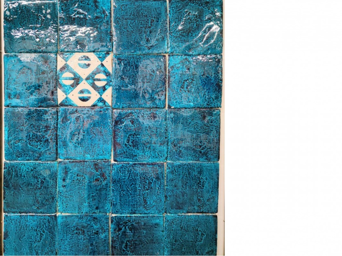 Σειρά Αιγαίο Υαλωμένα Χειροποίητα Τραβερτίνο Πλακίδια