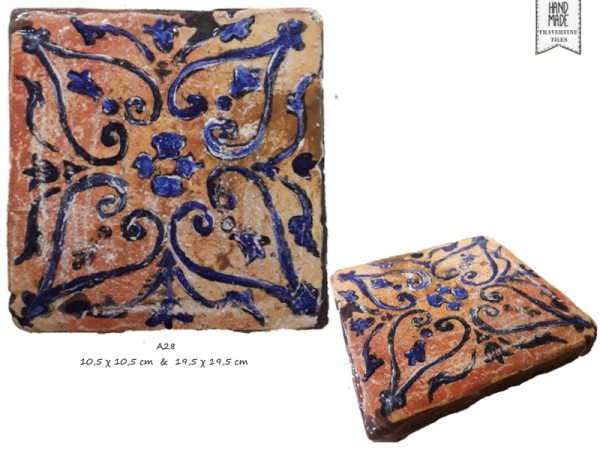 Vintage Χειροποίητα Ζωγραφικά Σχέδια Πλακάκια Τιμές Μοναστηριακά 