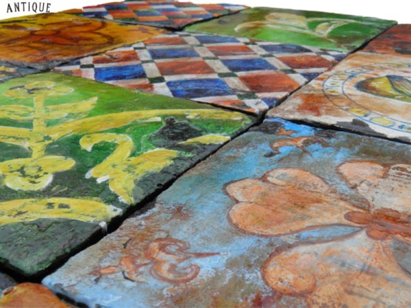 Vintage Χειροποίητα Ζωγραφικά Σχέδια Πλακάκια Τιμές Μοναστηριακά 