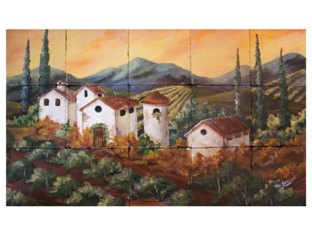 Διακόσμηση Κουζίνας Με Ρετρό Πλακάκια Χειροποίητα Πάρνωνα