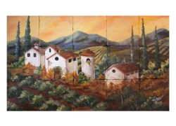 Διακόσμηση Κουζίνας Με Ρετρό Πλακάκια Χειροποίητα Πάρνωνα