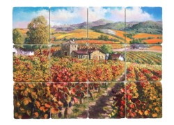 Decoration Back Kitchen Tiles Antique Vines