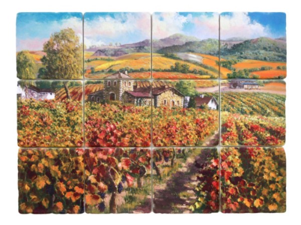 Decoration Back Kitchen Tiles Antique Vines