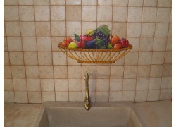 Decorative Handmade Antique Tiles Kitchen Fruit bowl