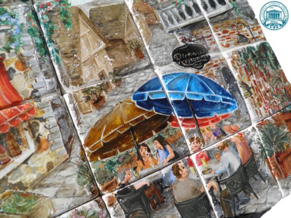 Kitchen Tiles Traditional Painting Antique Old Neighborhood