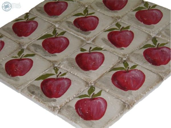 Κουζίνας Μπάνιου Μοτίβο Χειροποίητα Τραβερτίνο Πλακάκια Μύκονος