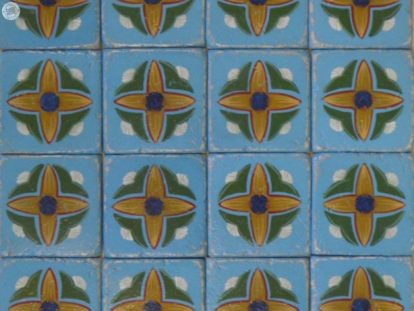 Κουζίνας Μπάνιου Μοτίβο Χειροποίητα Τραβερτίνο Πλακάκια Μύκονος