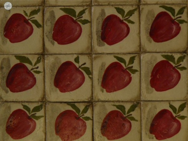 Κουζίνας Μπάνιου Μοτίβο Χειροποίητα Τραβερτίνο Πλακάκια Μύκονος