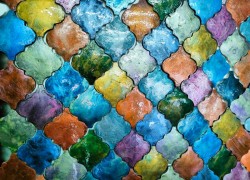 Μαροκινά Στυλ Πλακάκια Transparent Αϊσα