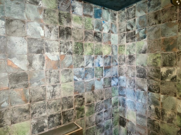 Πλακάκια Οξείδωσης Χειροποίητα Μαύρος Χαλκός