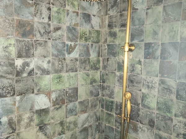 Πλακάκια Οξείδωσης Χειροποίητα Μαύρος Χαλκός