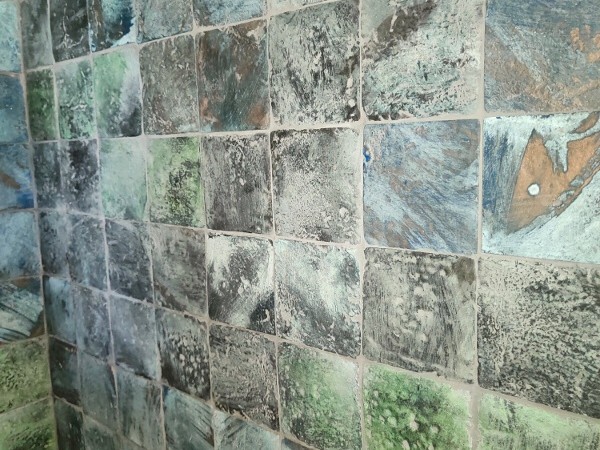 Πλακάκια Οξείδωσης Χειροποίητα Μαύρος Χαλκός