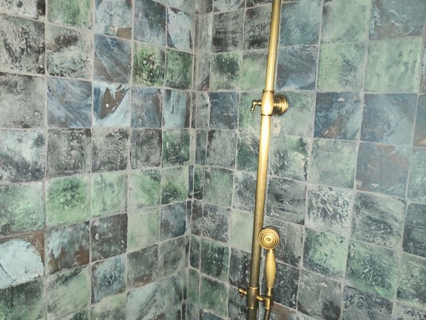 Πλακάκια Οξείδωσης Χειροποίητα Μαύρος Χαλκός