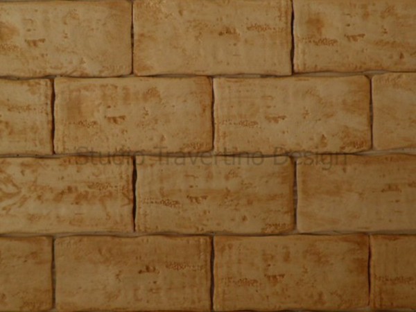 Χειροποίητα Πλακάκια Τραβερτίνο Τοίχου Μέτσοβο.