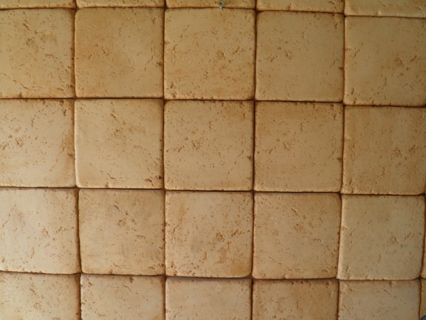 Χειροποίητα Πλακάκια Τραβερτίνο Φυσικά Μπεζ Σαντορίνη.