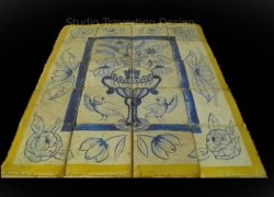 Presentations with decorative handmade Travertine tiles Clea Hania.