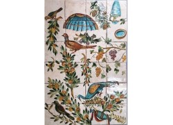 Hand painted show tiles traverrtino show farm