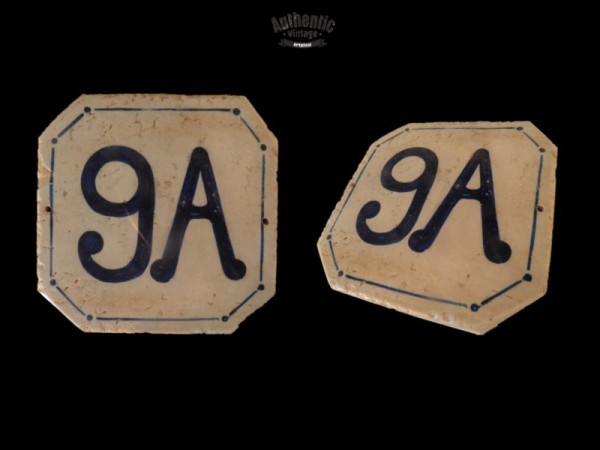 Χειροποίητες Πινακίδες Οικίας Σπιτιών Τραβερτίνο Vintage