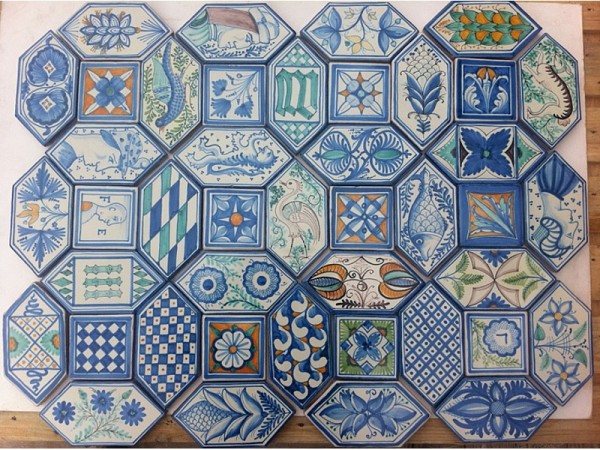 Centuries "Άγιος" Χειροποίητο Ζωγραφικό Ντεκόρ από Travertino