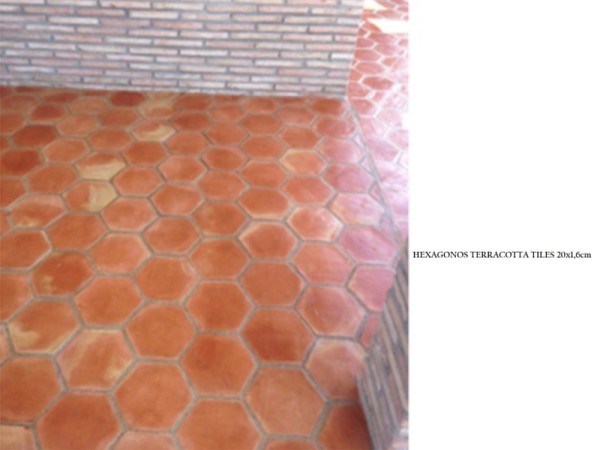 Hexagon Χειροποίητα Πλακάκια Cotto Natural Σε Ειδικές Τιμές