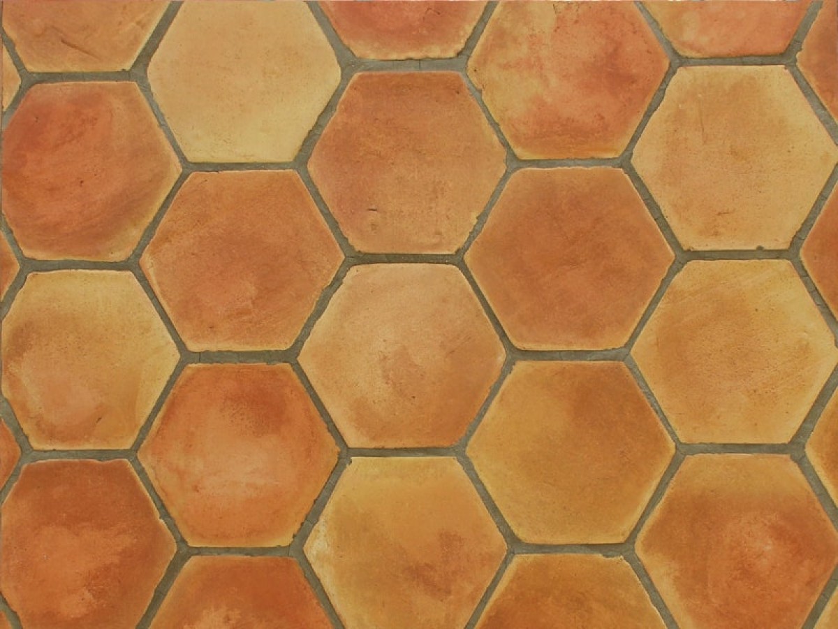 Hexagon Χειροποίητα Πλακάκια Cotto Natural Σε Ειδικές Τιμές