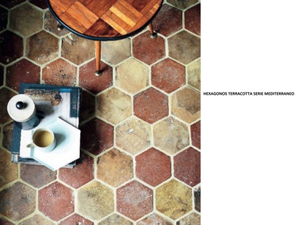 Hexagon Χειροποίητα Πλακάκια Cotto Natural Σε Ειδικές Τιμές