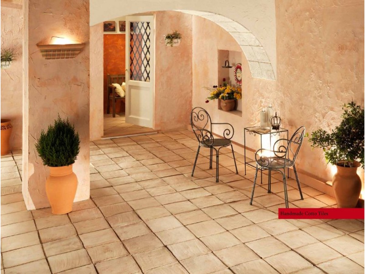 Terracotta handmade πλακάκια fatto a mano 