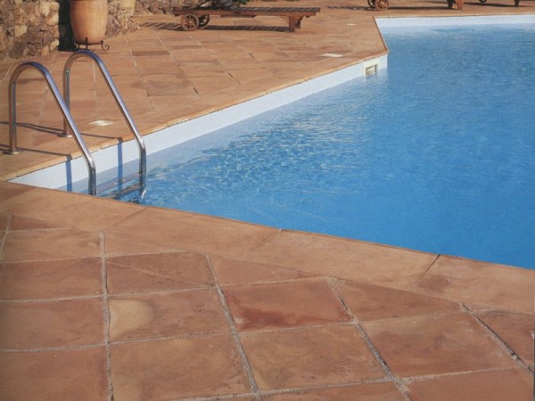 Natural Earthy Terracotta Tiles And Wall Castle