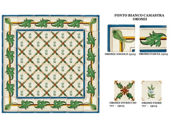 Terracotta tiles handmade Magna Iris.