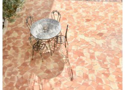 Πολύγωνο Χειροποίητο Πλακάκι Terracotta με 5 Γωνίες